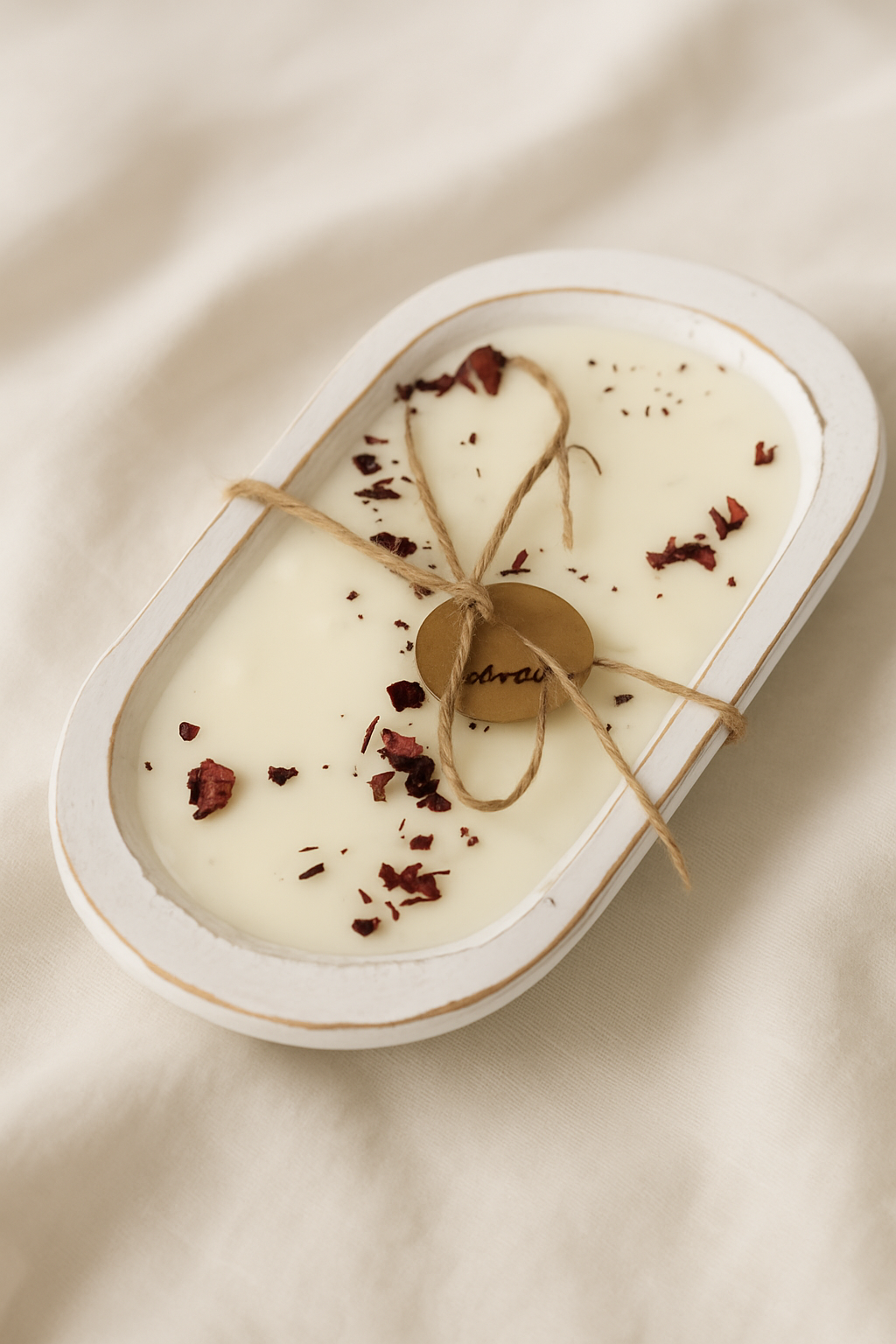 Handmade Dough Bowl Candles - Soy Wax-Scented-Medium