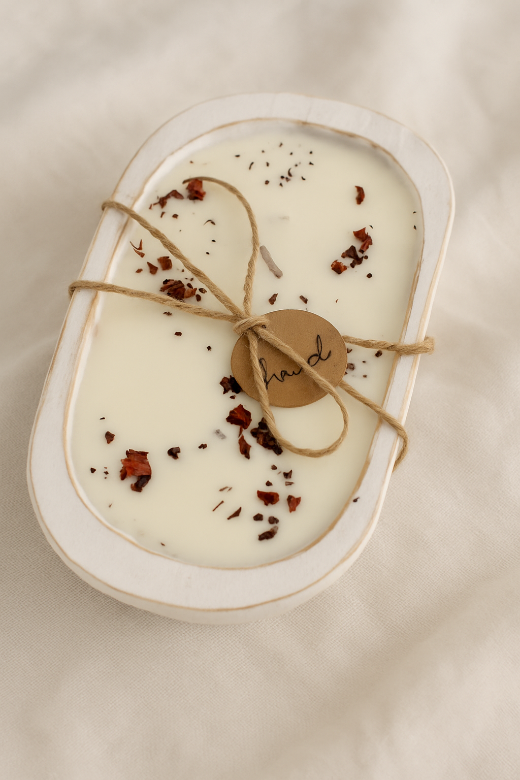 Handmade Dough Bowl Candles - Soy Wax-Scented-Medium