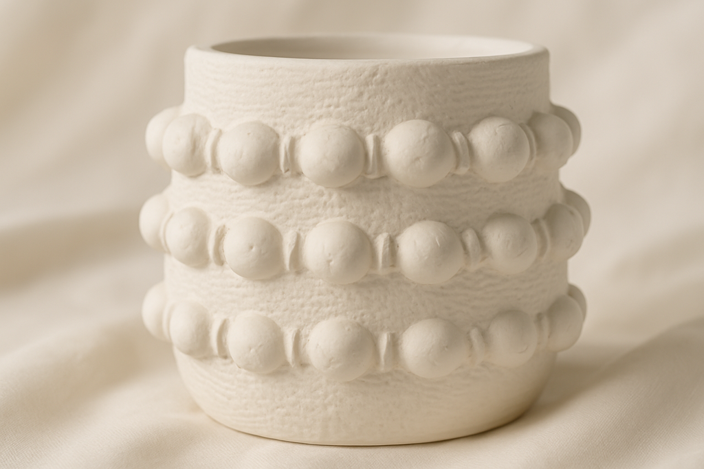 Handmade Cement Cherry Blossom Candle-Soy